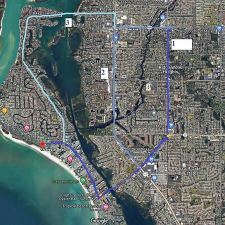 3Bed & 2Bath Property Couple Minutes From Siesta Key Beach & Downtown Sarasota Dış mekan fotoğraf